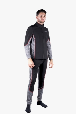 Funkční kalhoty iXS X33013-392-L ICE 1.0 X33013 černo-šedo-červená L