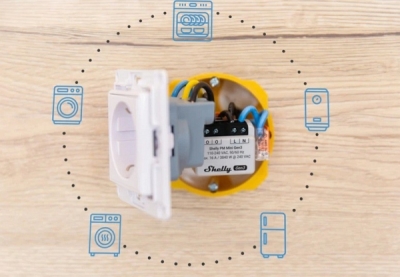 Shelly PM Mini GEN3 - modul pro měření spotřeby do 16A, Wi-Fi, Bluetooth