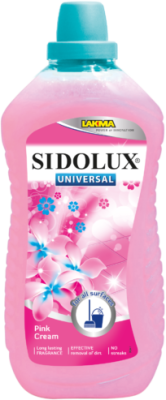 Sidolux Universal Pink Cream univerzální čistič všech omyvatelných povrchů 1 l