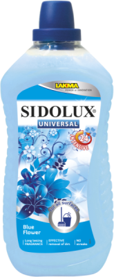 Sidolux Universal Blue Flower univerzálny čistiaci prostriedok na povrchy a podlahy 1 l