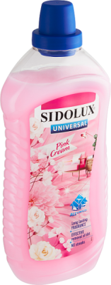 Sidolux Universal Pink Cream univerzální čistič všech omyvatelných povrchů 1 l