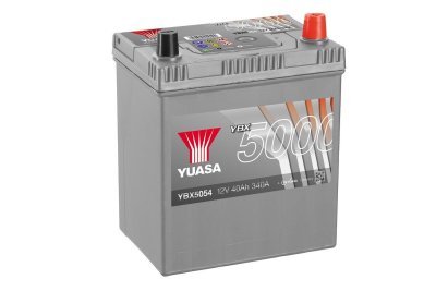 Autobaterie Yuasa YBX5000 Silver High Performance SMF 12V, 40Ah, 360A, YBX5054