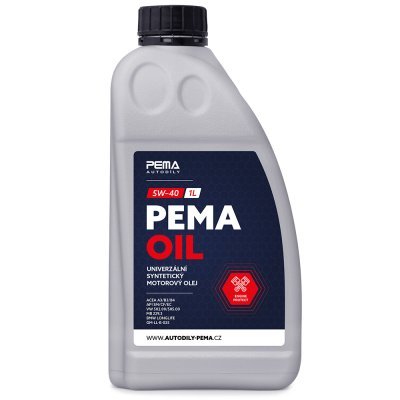 Motorový olej PEMA OIL 5W-40, 1L