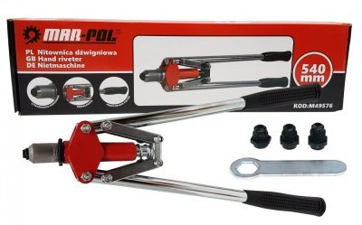 Čelní nýtovací kleště 2,4-4,8mm, 420mm MAR-POL M49576