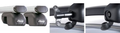 Střešní nosiče Atera Signo ASR 122 cm pro auta s hagusy, hliník