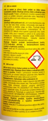 AVA na nádobí 550g PE, prášek