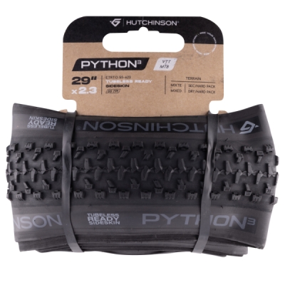 Plášť HUTCH.PYTHON 3 29x2,30 TLR kevlar,černý