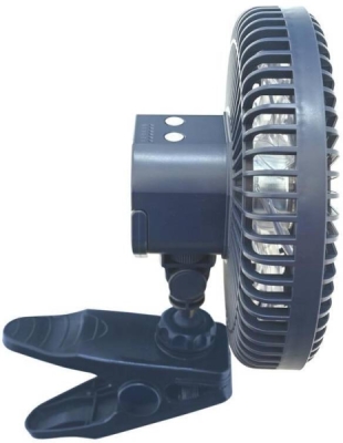 Compass ventilátor SILENT 210mm AKU nabíjecí 2000mAh s osvětlením klips