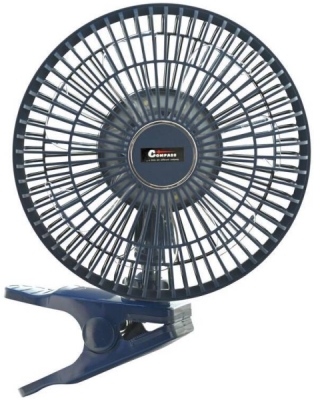 Compass ventilátor SILENT 210mm AKU nabíjecí 2000mAh s osvětlením klips