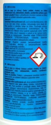 AVA na vany 550g PE, prášek