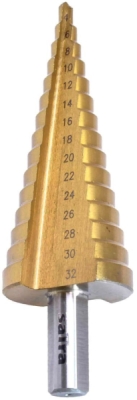 Stupňovitý vrták 4 - 32 mm - SATRA S-SD432