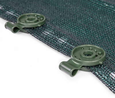 Upínací spona na sítě, tkaniny, zelená, BUNGEE CORD CLIPS BRADAS BCK4-GR-L