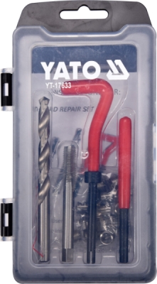 Sada na opravu závitů M8 30 ks Yato YT-17633