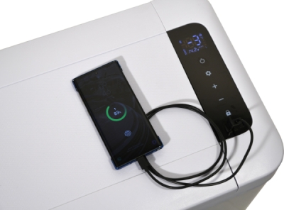 Chladicí box kompresor Compass 35l SILVER FROST 230/24/12V -20°C APP