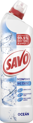 Savo WC gelový čistič s vůní oceánu 700 ml