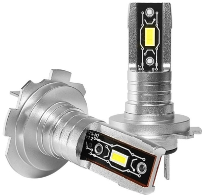 Compass žárovka LED CSP chip 12V H7 2ks