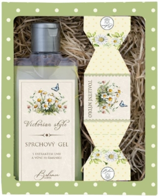 Dárková sada Victorian style heřmánek- sprchový gel 200 ml, mýdlo 30g