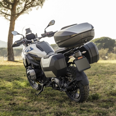 Boční kufry na motorku SHAD SH38X D0B38106 (rozšiřitelný koncept) karbonový