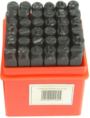 Raznice, sada razidel 36ks, 6mm MAR-POL