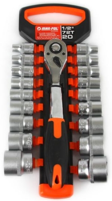 Gola sada 19ks 1/2" 8-32mm MAR-POL