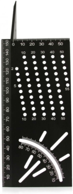 Tesařský úhelník 3D 15cm typ L MAR-POL