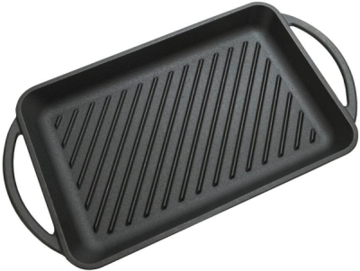 Grilovací pánev s držadly LITINA 33x21,5cm Cattara 13062