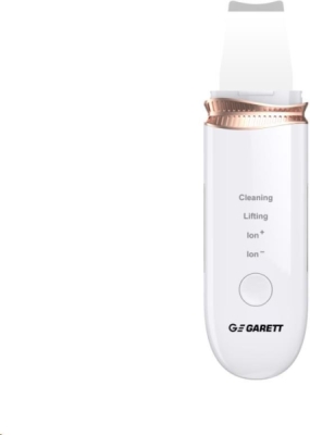 Garett Beauty Sonic Scrub Cavitation peelig - ultrazvuková špachtle, bílá