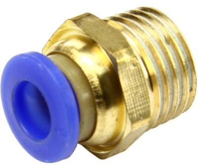 Spojka pneumatická, přímá nástrčná PC s vnějším závitem1/4" pro PA, PU, PE hadice 8mm, sada 10ks MAR-POL
