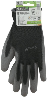 Rukavice zahradní vel. 9 PU grey Garvia 22042