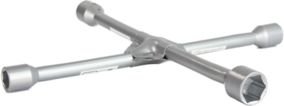 Křížový klíč na kolové matice 14" (17, 19, 21, 24mm), zesílený MAR-POL