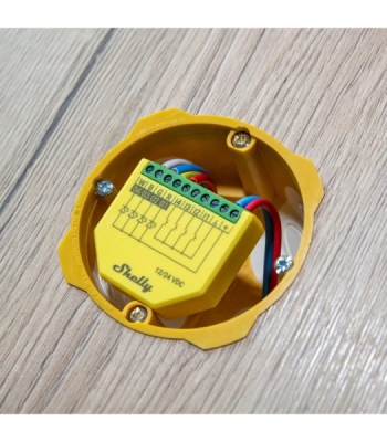 Shelly Plus RGBW PM - modul řízení LED pasků 12/24V, Wi-Fi