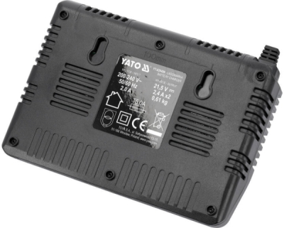 Nabíječka na 2x AKU baterie 18 V, 2.2 A Yato YT-828499