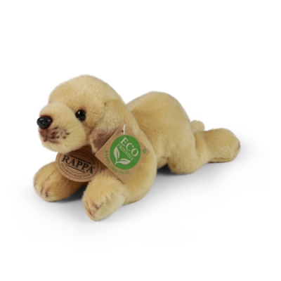 Plyšový pes ležící 16 cm ECO-FRIENDLY