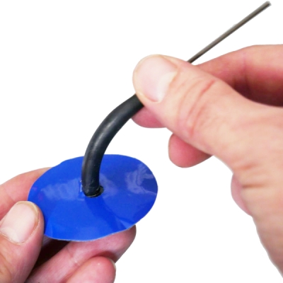 Opravný hříbek se záplatou 6 mm pro pneumatiky sada 10 ks GEKO G71213