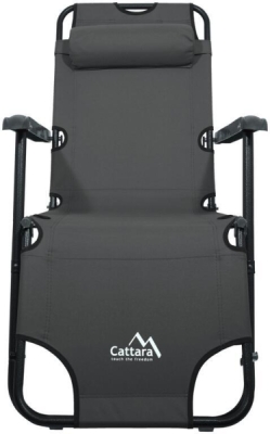 Lehátko/křeslo Cattara COMFORT antracit