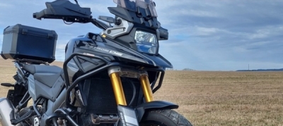 Ochranné rámy motoru RDMOTO CF170KD černá (pro originální spodní rámy Suzuki)