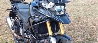 Ochranné rámy motoru RDMOTO CF170KD černá (pro originální spodní rámy Suzuki)