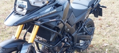 Ochranné rámy motoru RDMOTO CF170KD černá (pro originální spodní rámy Suzuki)