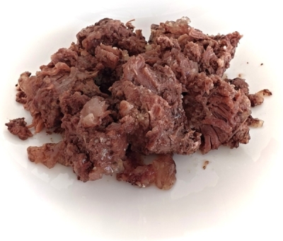 IRONpet Gold Dog Hovězí krájená svalovina, konzerva 800 g