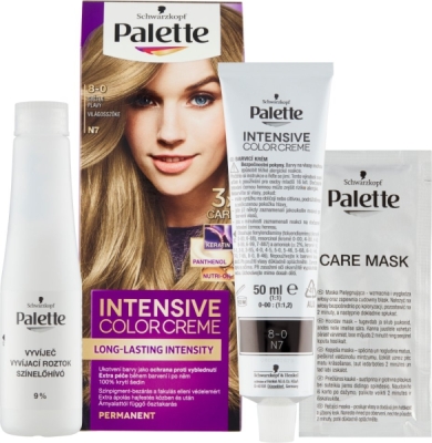 Schwarzkopf Palette Intensive Color Creme barva na vlasy odstín světle plavý N7