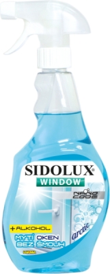 Sidolux Nano Code čistič oken Arctic 500 ml