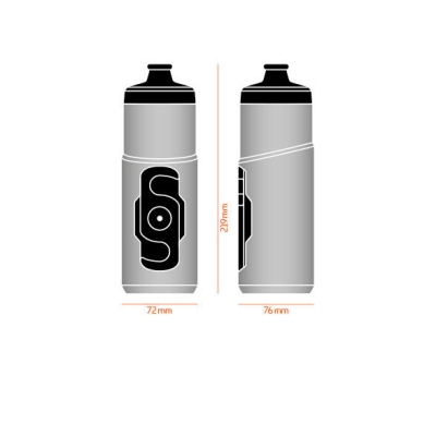 Fidlock TWIST NÁHRADNÍ LÁHEV ČIRÁ 600ml