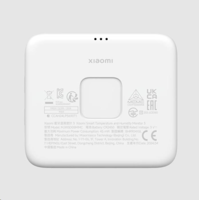 Xiaomi Mi Temperature And Humidity Monitor 3