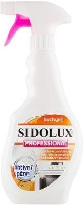 Sidolux Professional čistič na kuchyně s aktivní pěnou 500 ml
