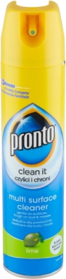 Pronto Multi Surface aerosol proti prachu s vůní limetky 250 ml