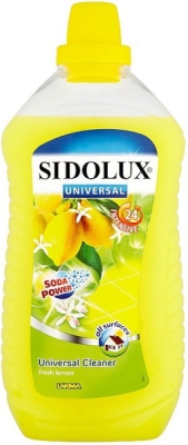 Sidolux Universal Soda Power Fresh Lemon univerzální mycí prostředek 1 l