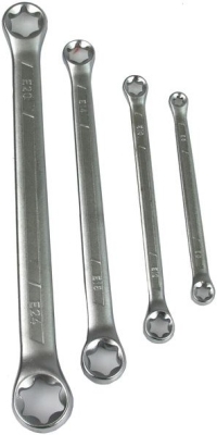 Klíče očkové Torx sada 4ks 6-24mm MAR-POL M58165