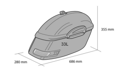 Boční kufry CUSTOMACCES TOURING ARS002N černý pár