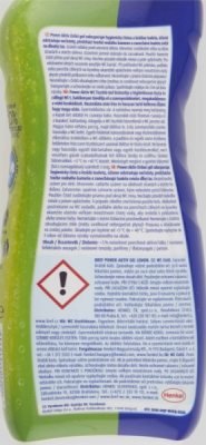 Bref Power Aktiv Gel WC čistič s efektem osvěžovače vzduchu Lemon 700ml