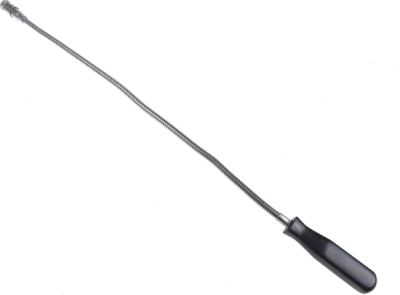Vytahovák předmětů magnetický, ohebný 60 cm, s LED osvětlením - QUATROS QS14212